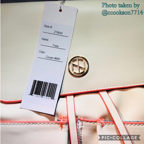 Boutique-Tracy Negoshian Tracy cream midi backpack - Picture 3 of 8